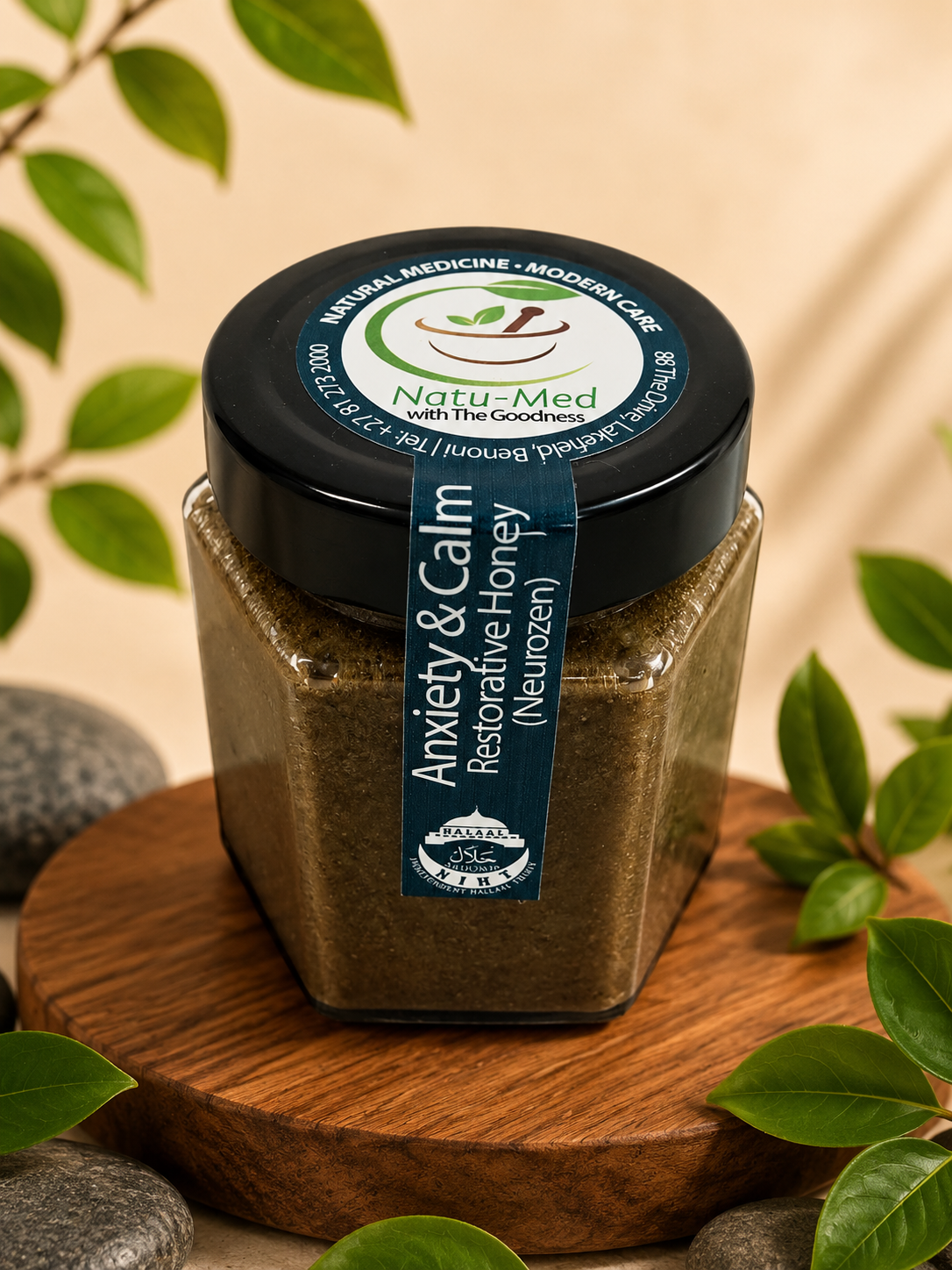 NatuMed Calm Balance Blend with Pure Al Khair Honey