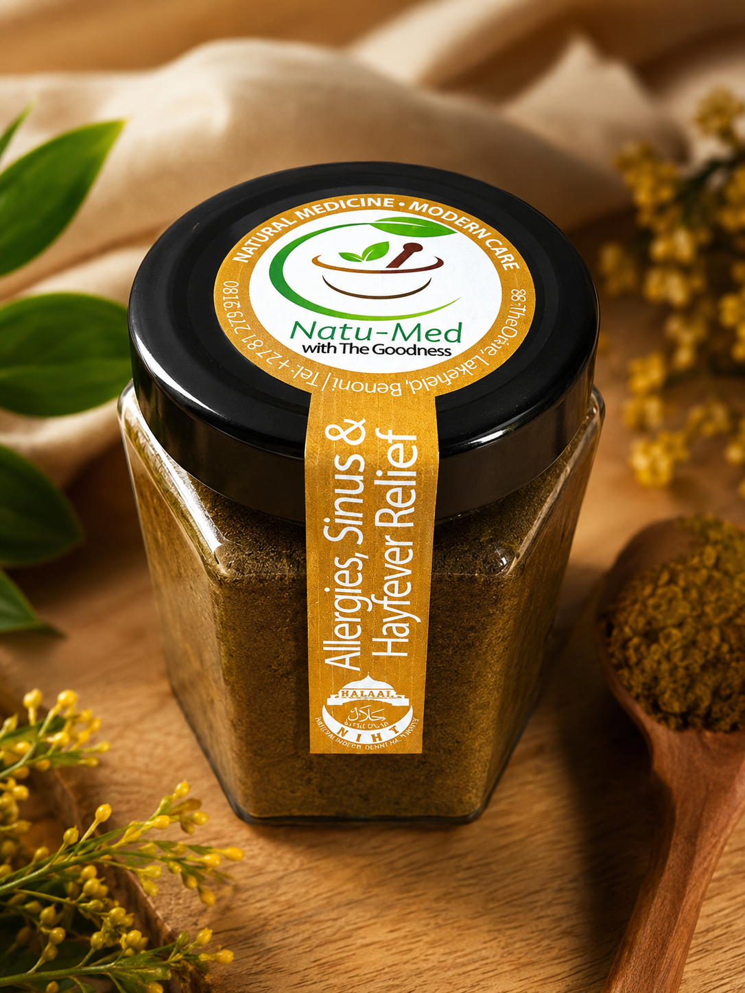 NatuMed Seasonal Comfort Blend with Pure Al Khair Honey